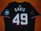 Miami Marlins Jonathan Davis 2024 Game Issued Un Worn Nike Jersey  blue Jays 