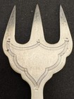 Vintage Silver Plated Serving Fork Victorian