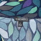 Women   s Nine West Green Blouse Sz L O2