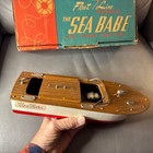 The Sea Babe 1950s 1960s Wood Fleet Line Vintage Original Japan Boat
