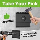 Studless Soundbar Wall Mount  Universal Drywall Sound Bar Wall Brackets  Works W