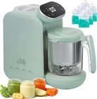 5-in-1 Baby Food Maker With Stainless Steel Steam Basket  Green