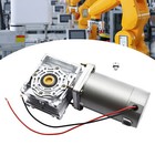 Dc12v Brushed Gear Motor 200w 1800r High Torque Reducer Worm Gear Motor Gearbox