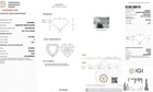 1 50-1 60ct Heart  cvd -labgrown Diamond-dcolour Vvs1clarity-igi Certified