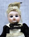 Antique All Bisque Dollhouse Doll - The Maid