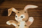 Vintage Rabbit Bunny Paper Marionette Posable Doll Educational Memorabilia