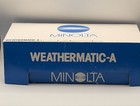 Minolta Weathermatic-a 110 Underwater Film Camera Yellow Box   Manual 1980s
