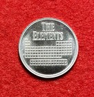 1 10 Oz Troy Ounce Rhodium Coin  999 Fine Metallium The Elements 3 1 Grams Rare 
