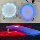 2pcs Cornhole Game Set Night Light Corn Hole Bean Bag Toss Board Led White Lamp