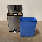Simplehuman 50 L   13 Gal Rectangular Kitchen Step Trash Can Cw1816