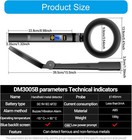 15 5in Lcd Metal Detector Gold Digger Hunter Waterproof Foldable Metal Detectors