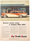 1957 Buick Caballero Station Wagon Advertisement Automobilia Vintage Dwjj2