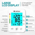 Blood Pressure Monitor For Home  Large Lcd  2 Users Memory  2008