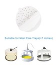 Flea Trap Refill Discs Sticky Pads 30 Pcs  7 1 Inch Round Replacement Glue   