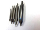 Solid Carbide Center Drill Set  1  2  3  4    5 60 Degree One Of Each