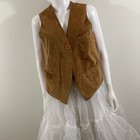 Vintage Suede Vest