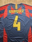 Rafael Marquez Signed 2006 Barcelona F c  Nike Authentic Jersey Beckett Bas Coa