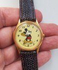 Vintage Mickey Mouse Disney Men s Watch  Lorus  New Band  New Battery  Running