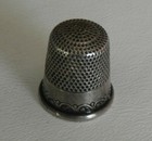 Antique Ketcham   Mcdougall Mkd Sterling Silver Thimble  257