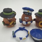 1988 Mcdonald   s Chicken Mcnugget Buddies Lot Of 5 Happy Meal Toys Vintage