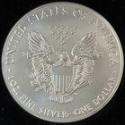 2018 American Silver Eagle Bu Brilliant Uncirculated Bullion  1 Coin In Box