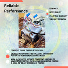 Replacement Damper Motor Actuator For Honeywell Ard Zd M847d 2 Wire Spring Motor