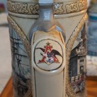 Budweiser Limited Edition Lidded Stein Early Transportation Breweriana