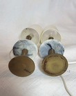 Dollhouse Miniature Pair Of Vintage Floor Lamps Electric 1 12 Scale