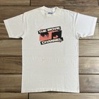Rare Vintage Hanes The Movie Channel Tmc Single Stitch T Shirt 80s 90s White L