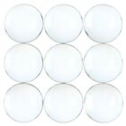 1  Round Glass Cabochons - Clear Magnifying Dome Cabs - 25mm 1 Inch