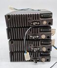 Lot Of 4 Motorola Spectra D35kma7ja5ak Radio With External Power Cables