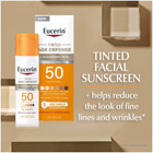 Eucerin Age Defense Face Sunscreen Tinted Lotion - Spf 50 - 2 5 Fl Oz