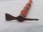 Switzerland Souvenir Ice Pick Pen Bamboo Mountain Climbing Swiss Alps Goat Vtg