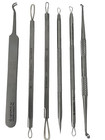 German 6pcs Blackhead Acne Comedone Pimple Blemish Extractor Remover Tool Kit