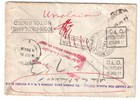 1936 Germany Registered Return To Sender Airmail Cover To Bombay India