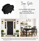 All-in-one Paint By Heirloom Traditions  Iron Gate  black   Quart