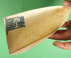 Civil War Csa Sc Palmetto Flag Patriotic Turned Cover Rare Design Type