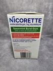 Nicorette Stop Smoking Aid 2mg Spearmint Nicotine Gum - 160 Count Exp  12 2026 