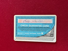 1974  Master Charge Credit Card  scarce   Vintage 