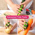 Stainless Steel Sharp Blade Finger Fruit Vegetable Peeler Kitchen Gadget Slicer 