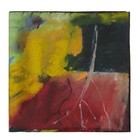 Burberry Thyme Walk Print Square Silk Scarf