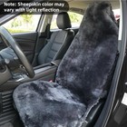 Aegis Cover Sheepskin Seat Cover Genuine Australian Merino Wool Car Front Seat 