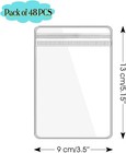 Jewelry Pouch Clear Self Seal Plastic Zipper Bags