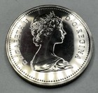 1984 Canadian Dollar Proof Like Coin From Mint Set  Uncirculated Beautiful Coin 
