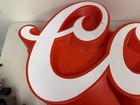 Vintage 3d Non-illuminated Plastic Coors Wall Sign 48   x22   
