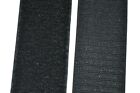 1 In  1 5in  2in  3in   4in Black Sew On Hook   Loop Set Non-adhesive Tape