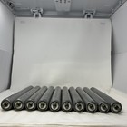  lot Of 10  Frantz 1 9  Od X 16  Conveyor Gravity Roller 1 2  Hex Axle Usa