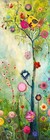 Whimsical Flowers Bookmark - Nature Scene  Gift For Readers Book Lovers