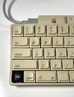 Vintage Apple Desktop Bus Keyboard     Model A9m0330 Iigs W  Cable Tested Working