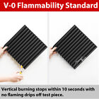 72pack Acoustic Foam Sound Proof Panel Wall Tiles Record Studio Black 12 x12 x1 